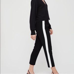 Aritzia Babaton Conan Pant Size 8 Blue / White